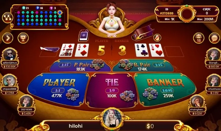 Chơi Baccarat Tại AWIN68: Mẹo Từ Cao Thủ, Rinh Tiền Khủng! 2 Giao diện chơi Baccarat Tại AWIN68